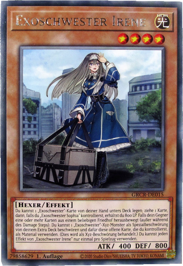 GRCR-DE015 Exoschwester Irene Rare deutsch
