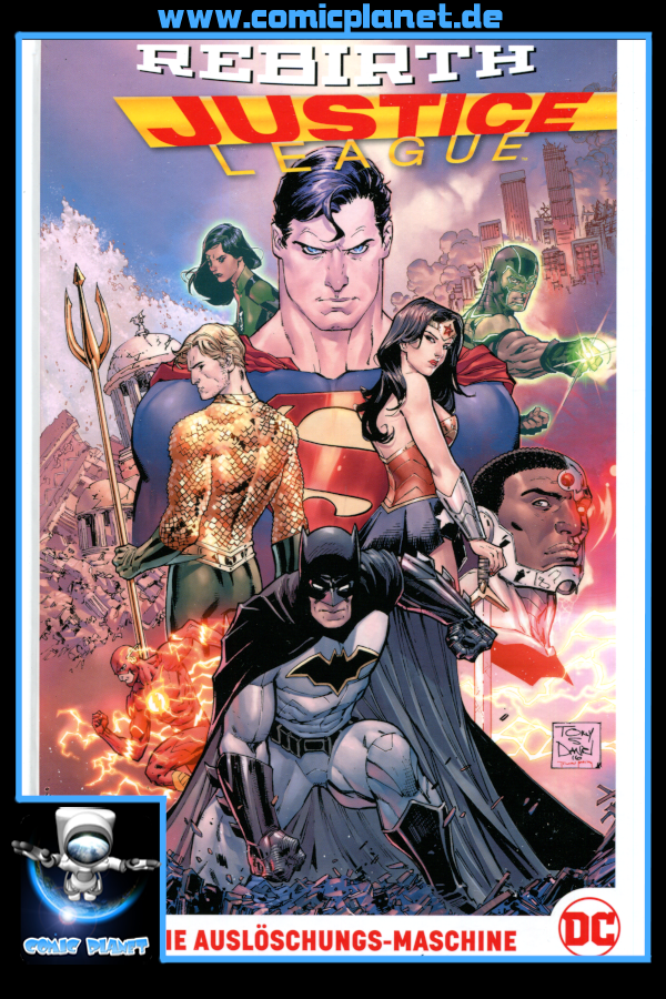 Justice League Band 1: Die Auslöschungs-Maschine - HC