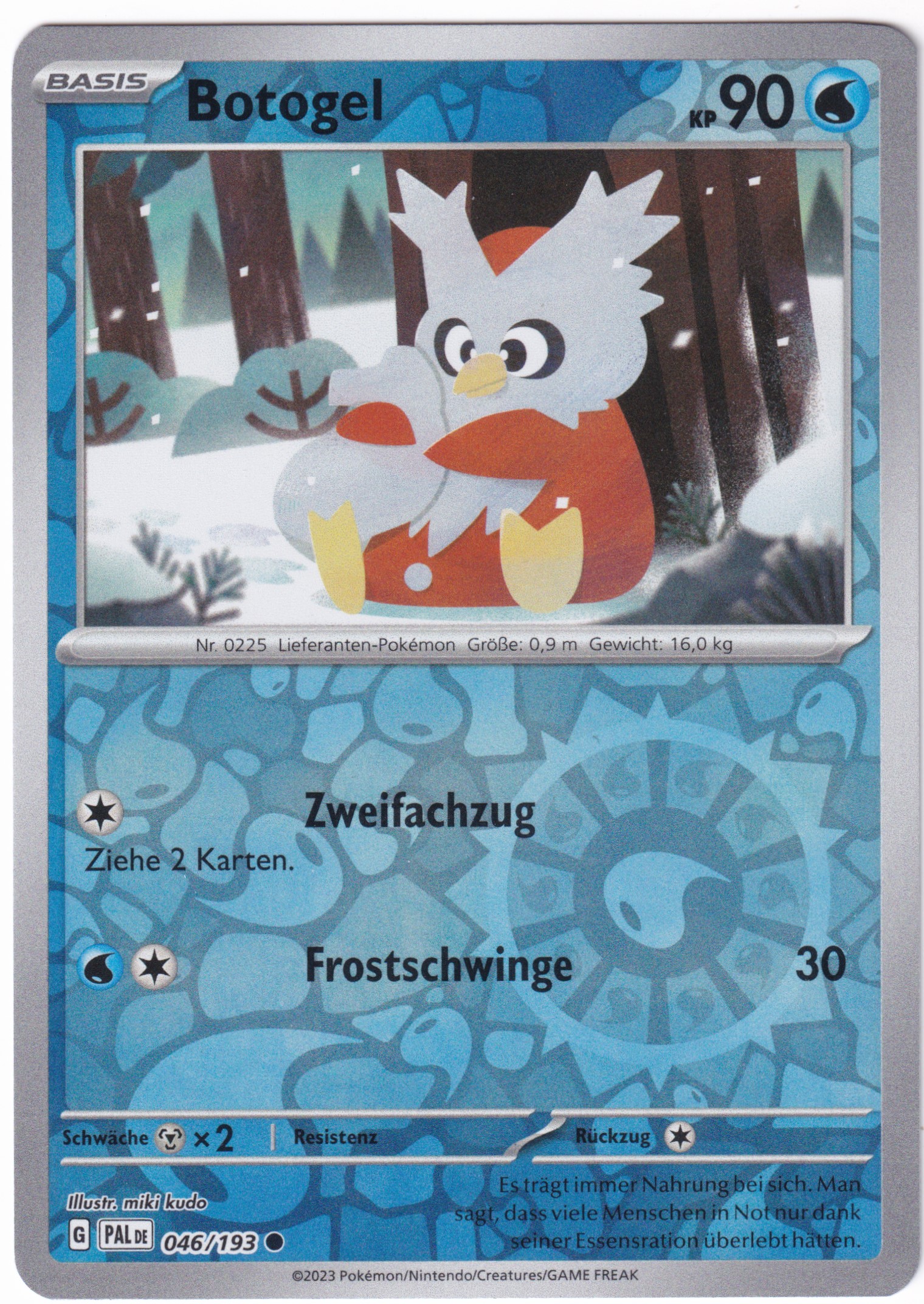 Botogel 046/193 Common Reverse Holo - Entwicklungen in Paldea Deutsch