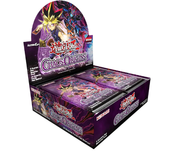 Yu-Gi-Oh! Chaos Origins Booster Display deutsch