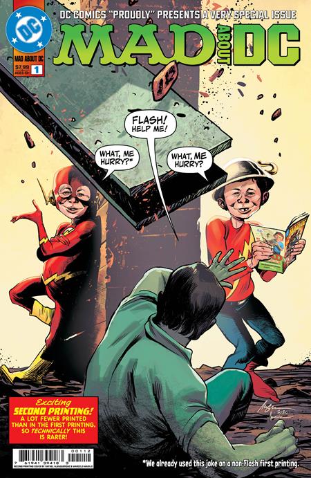 MAD ABOUT DC #1 (ONE SHOT) Second Printing Cvr A Rafael Albuquerque