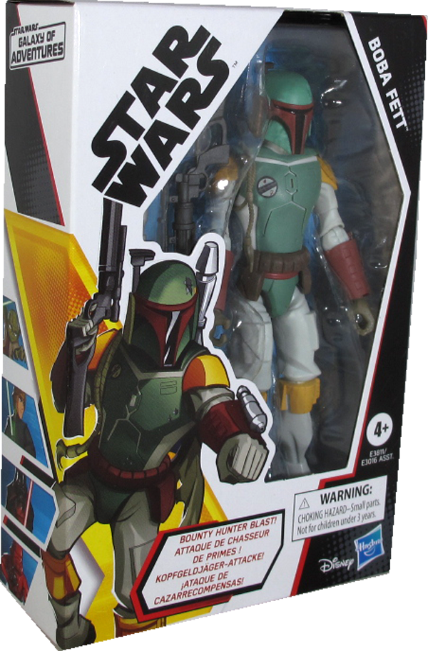 Star Wars Actionfigur - Galaxy of Adventures Series - Boba Fett