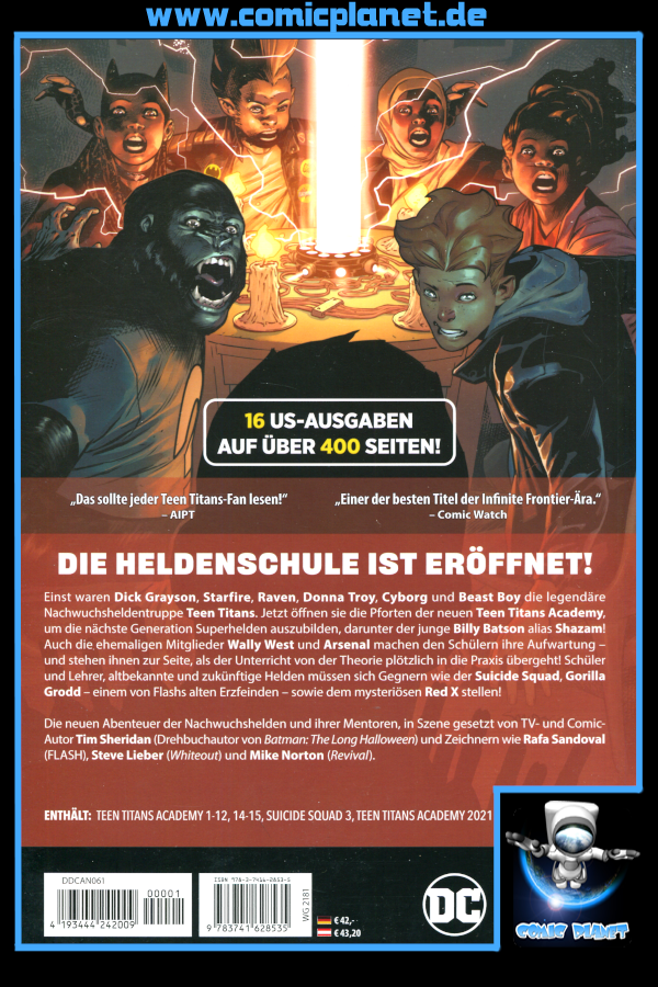 Teen Titans Academy Megaband