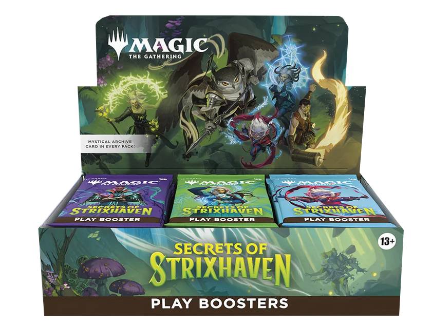 Magic Secrets of Strixhaven Play Booster Display englisch