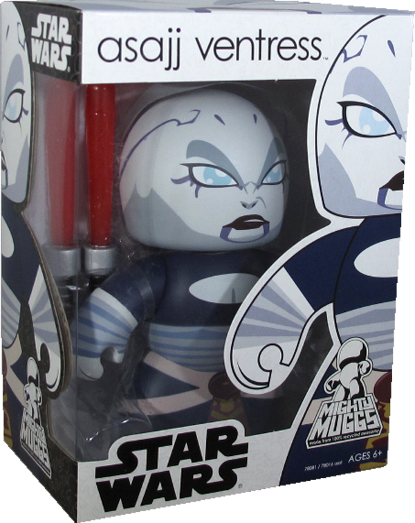 Action Figur Star Wars Mighty Muggs - Asajj Ventress