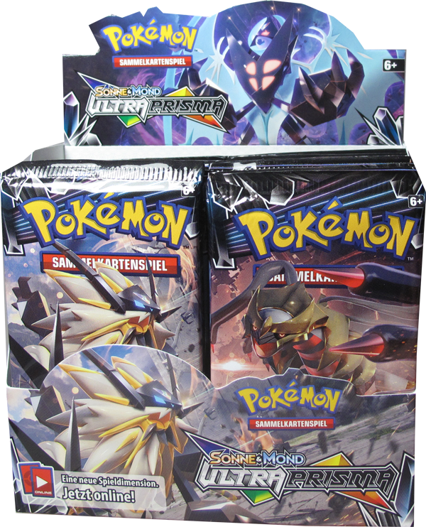Pokemon Sonne & Mond Ultra-Prisma Booster Display