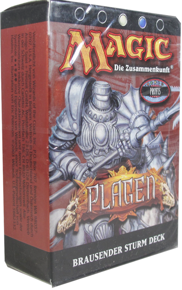 Magic Plagen Starter Deck - Brausender Sturm deutsch