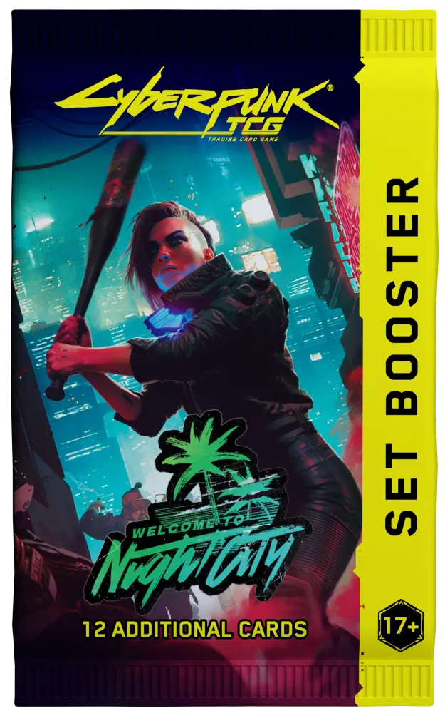 Cyberpunk TCG Welcome To Night City 24pc Booster Display (EN)