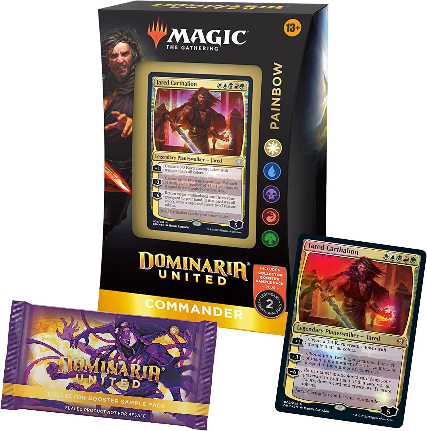 Magic Dominaria United Painbow Commander Deck englisch