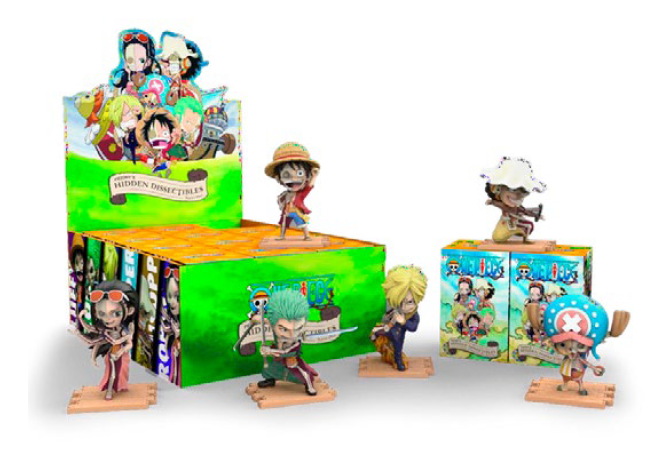 Figur - One Piece - Hidden Dissectibles Blind Box - Serie 1