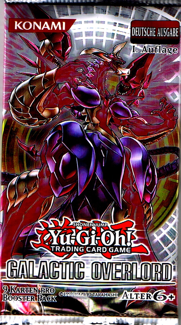Yu-Gi-Oh! Galactic Overlord Booster deutsch