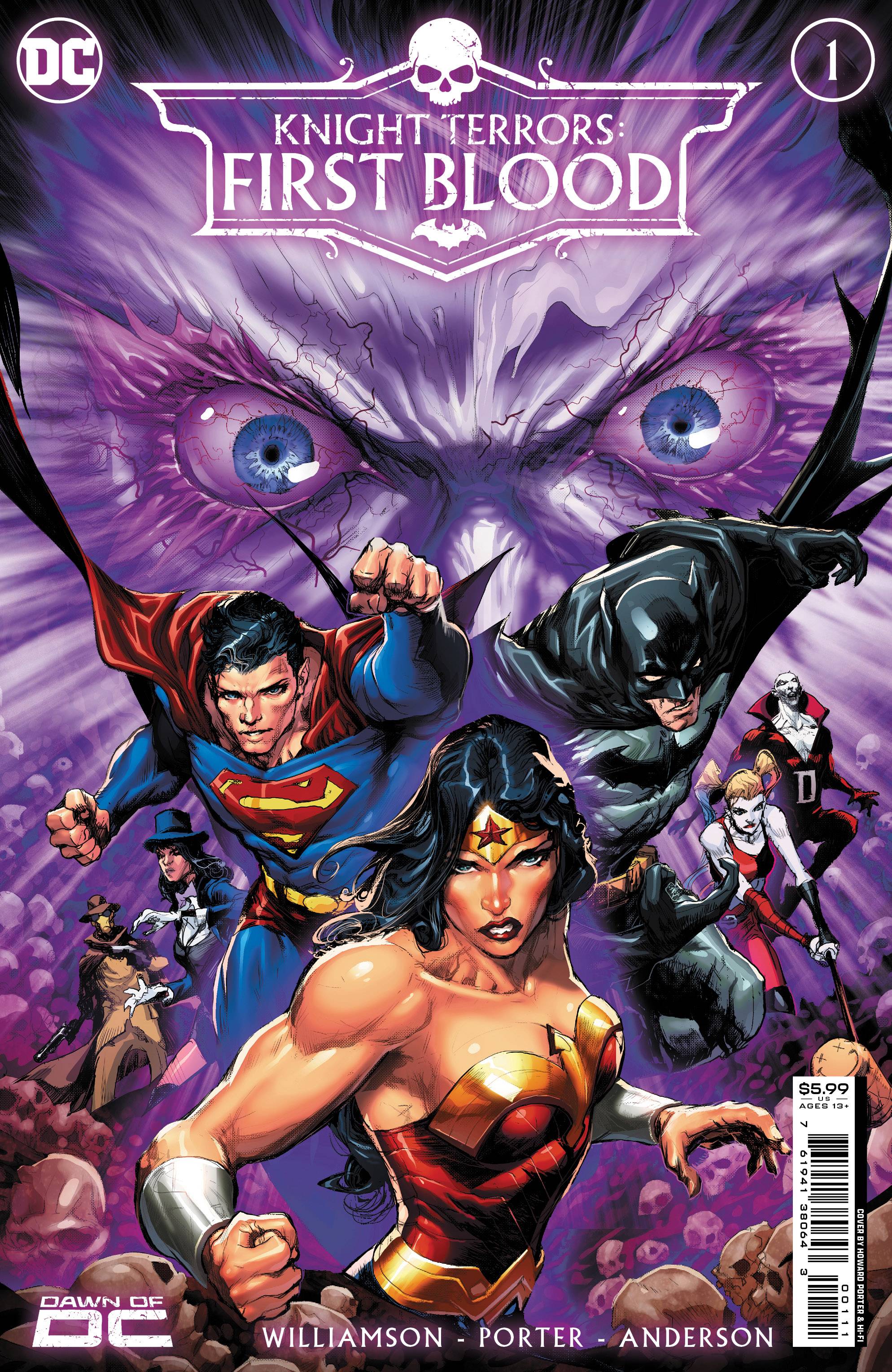 KNIGHT TERRORS - FIRST BLOOD #1 (ONE SHOT) CVR A HOWARD PORTER