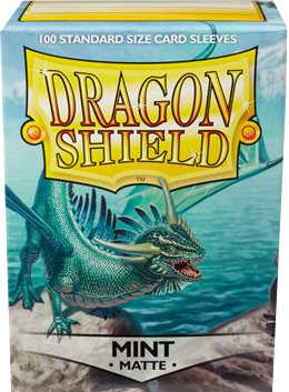 Dragon Shield Standard Sleeves (100) - Matte Mint