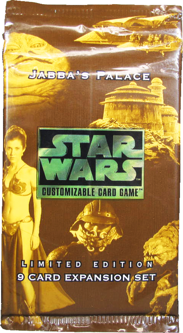 Star Wars CCG Jabba´s Palace Limited Edition Booster englisch