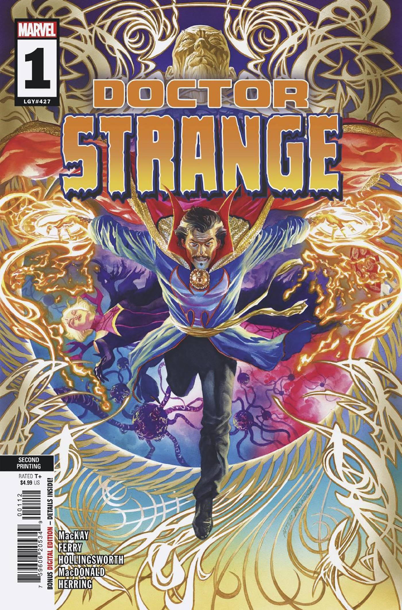 DOCTOR STRANGE (2023) #1 - 2ND PTG ALEX ROSS VAR