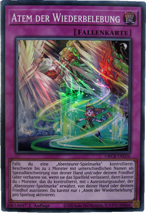 GRCR-DE036 Atem der Wiederbelebung Super Rare deutsch