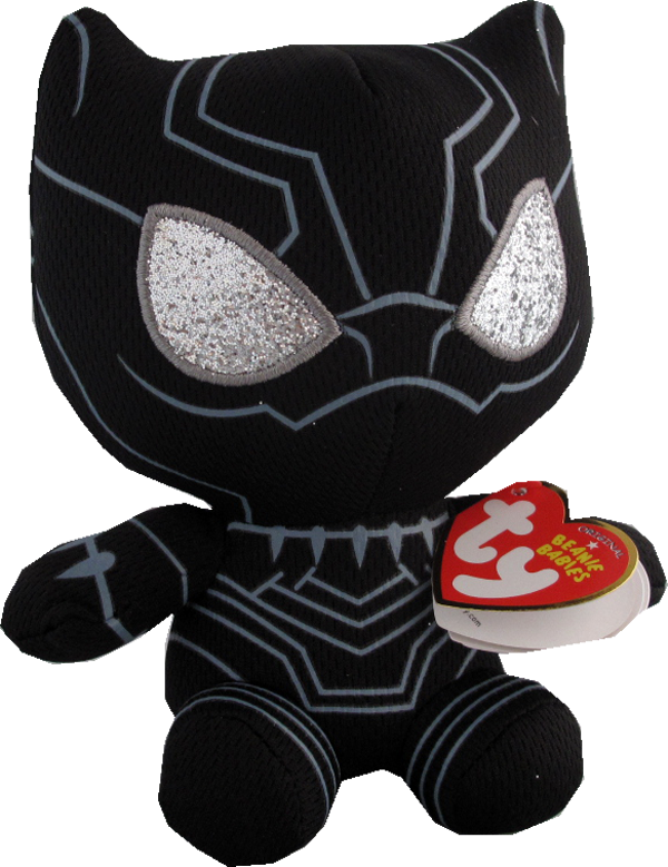 Beanie Babies Marvel Collection Black Panther