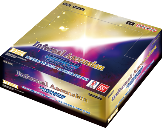Digimon Card Game Infernal Ascension EX Booster Display EX-06 englisch