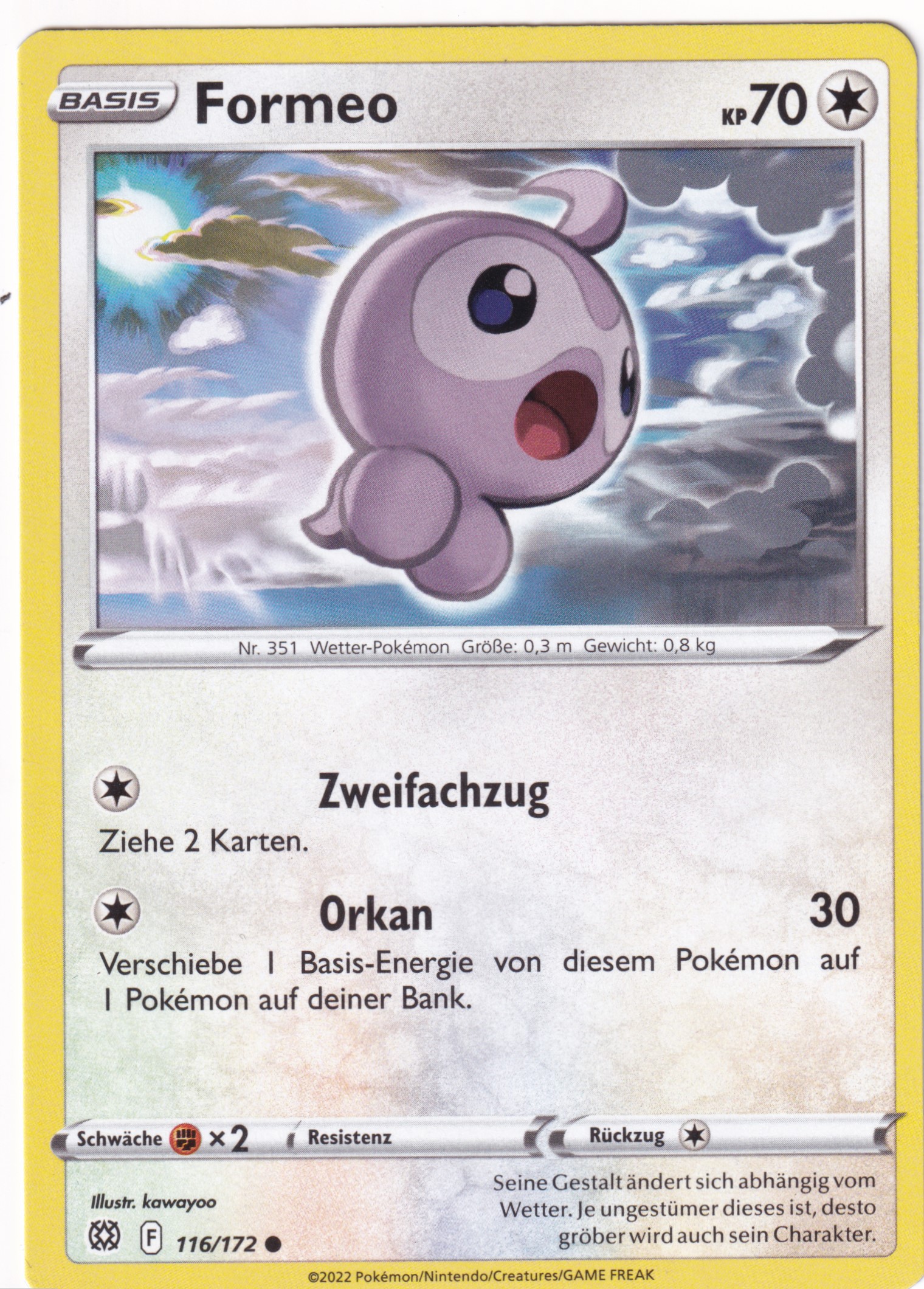 Formeo 116/172 Common - Strahlende Sterne Deutsch