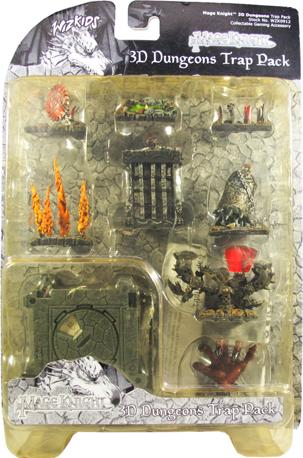 Mage Knight - 3D Dungeons Trap Pack