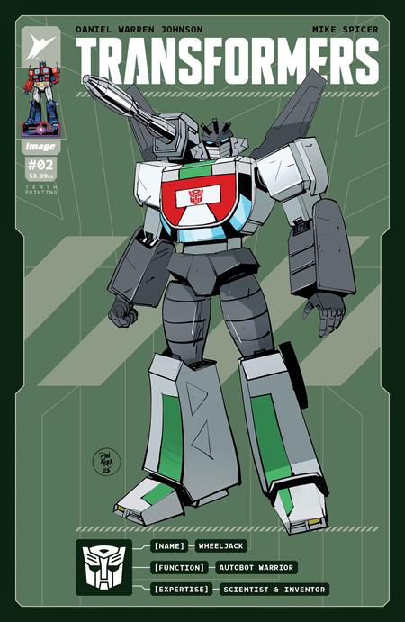 TRANSFORMERS #2 10TH PTG CVR J DAN MORA VAR