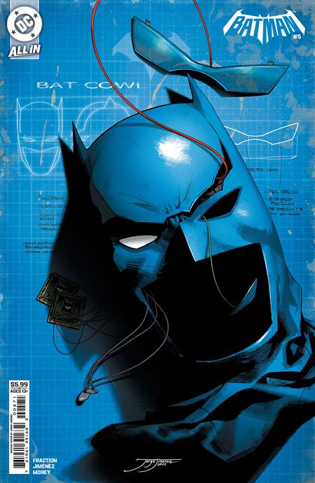 BATMAN (2025) #5 CVR E JORGE JIMENEZ BAT-GADGET CARD STOCK VAR