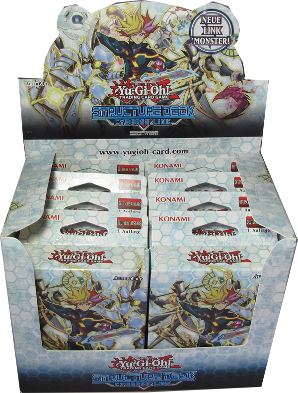 Yu-Gi-Oh! Cyberse Link Structure Deck Display