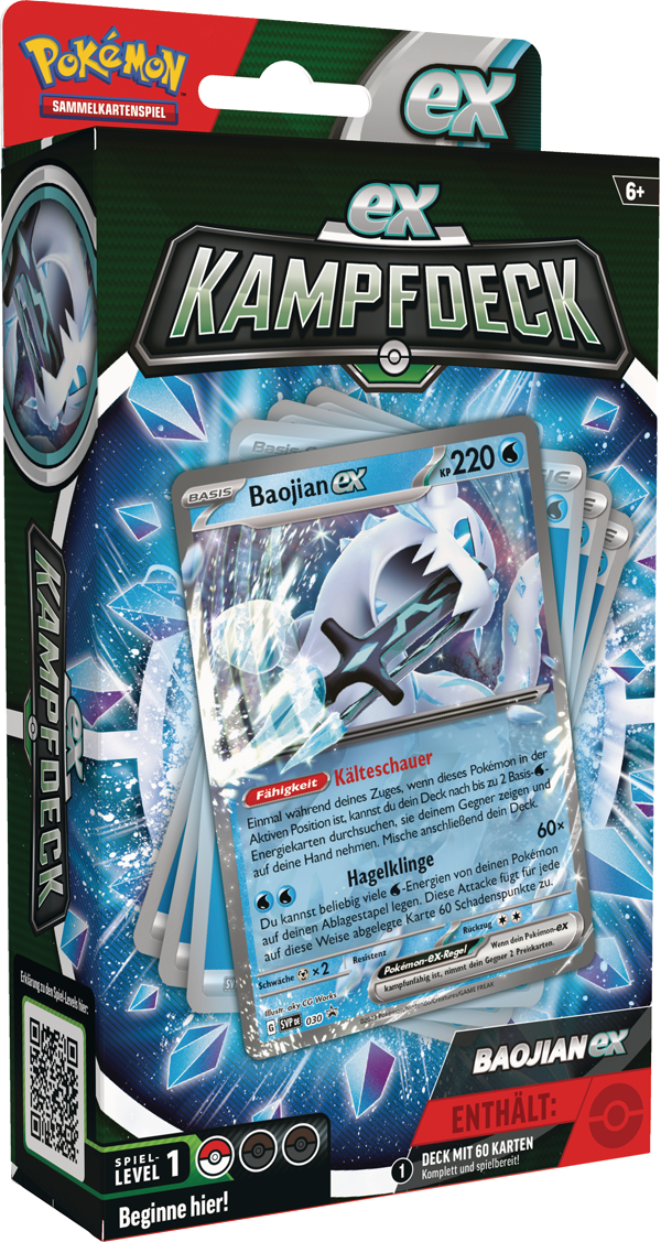 Pokemon Baojian EX Kampf Deck deutsch