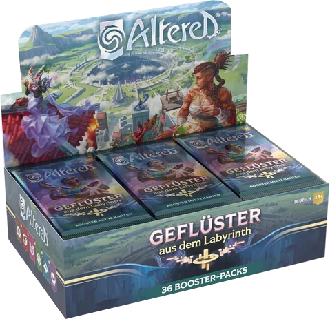 Altered: Geflüster aus dem Labyrinth Booster Display deutsch
