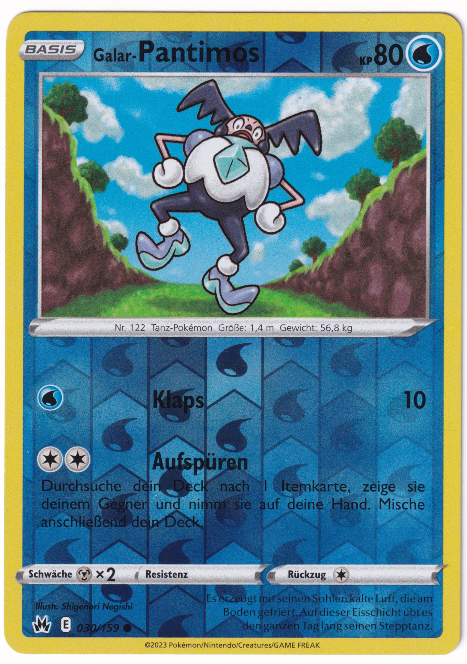 Galar-Pantimos 030/159 Common Reverse Holo - Zenit der Könige Deutsch