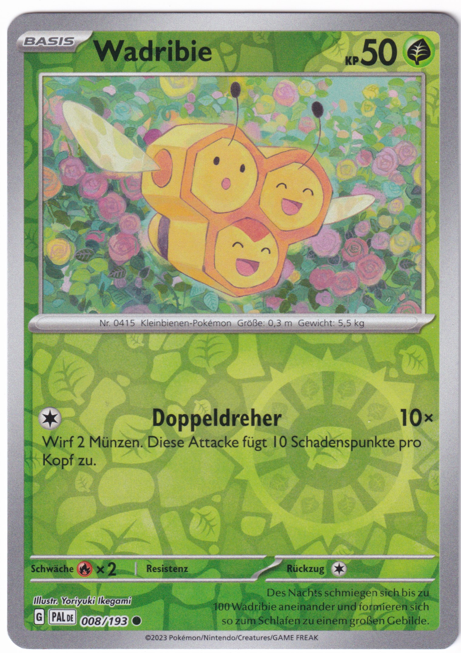 Wadriebie 008/193 Common Reverse Holo - Entwicklungen in Paldea Deutsch