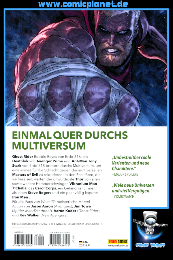 Avengers Forever Band 02: Helden eines düsteren Multiversums