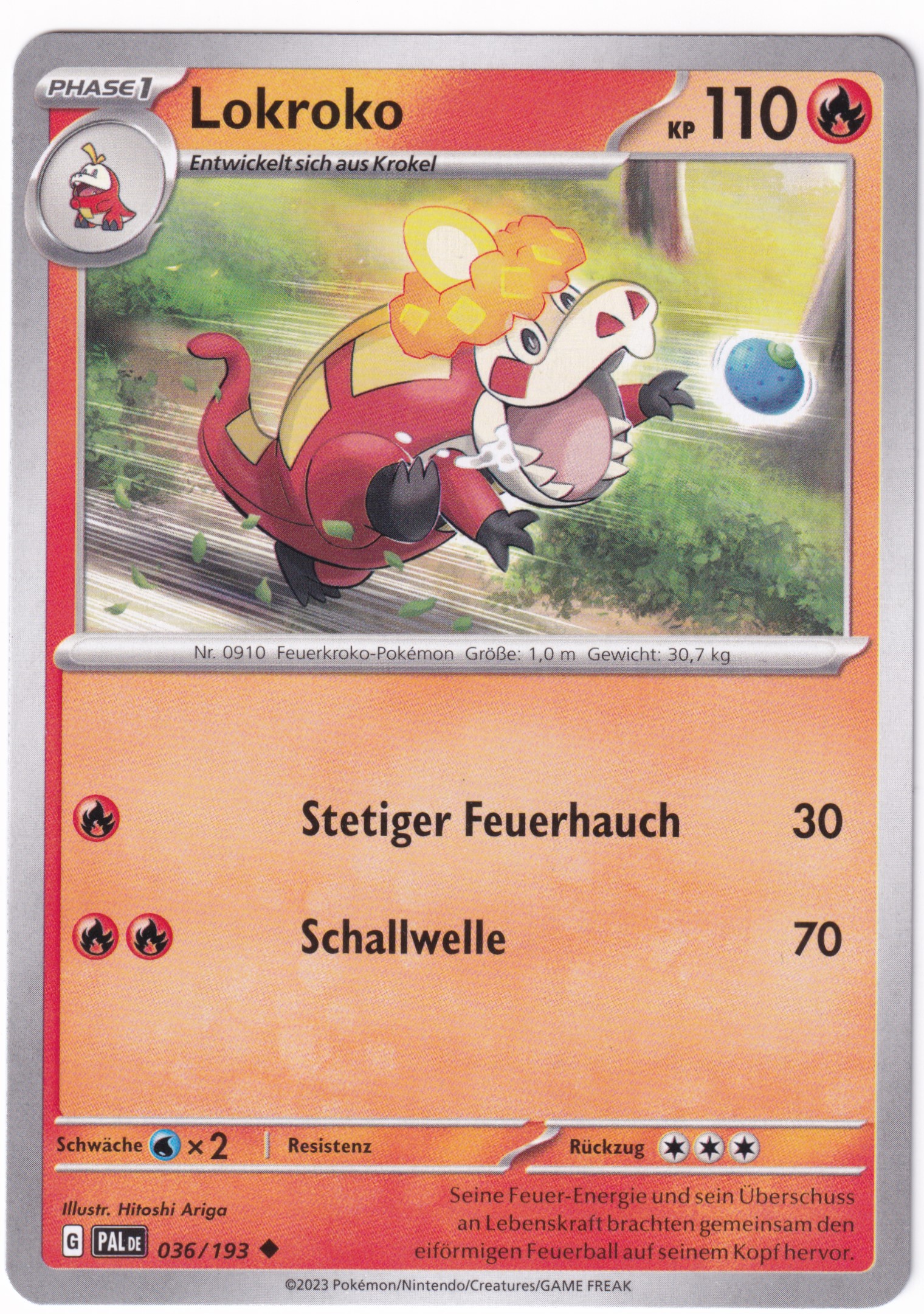Lokroko 036/193 Uncommon - Entwicklungen in Paldea Deutsch