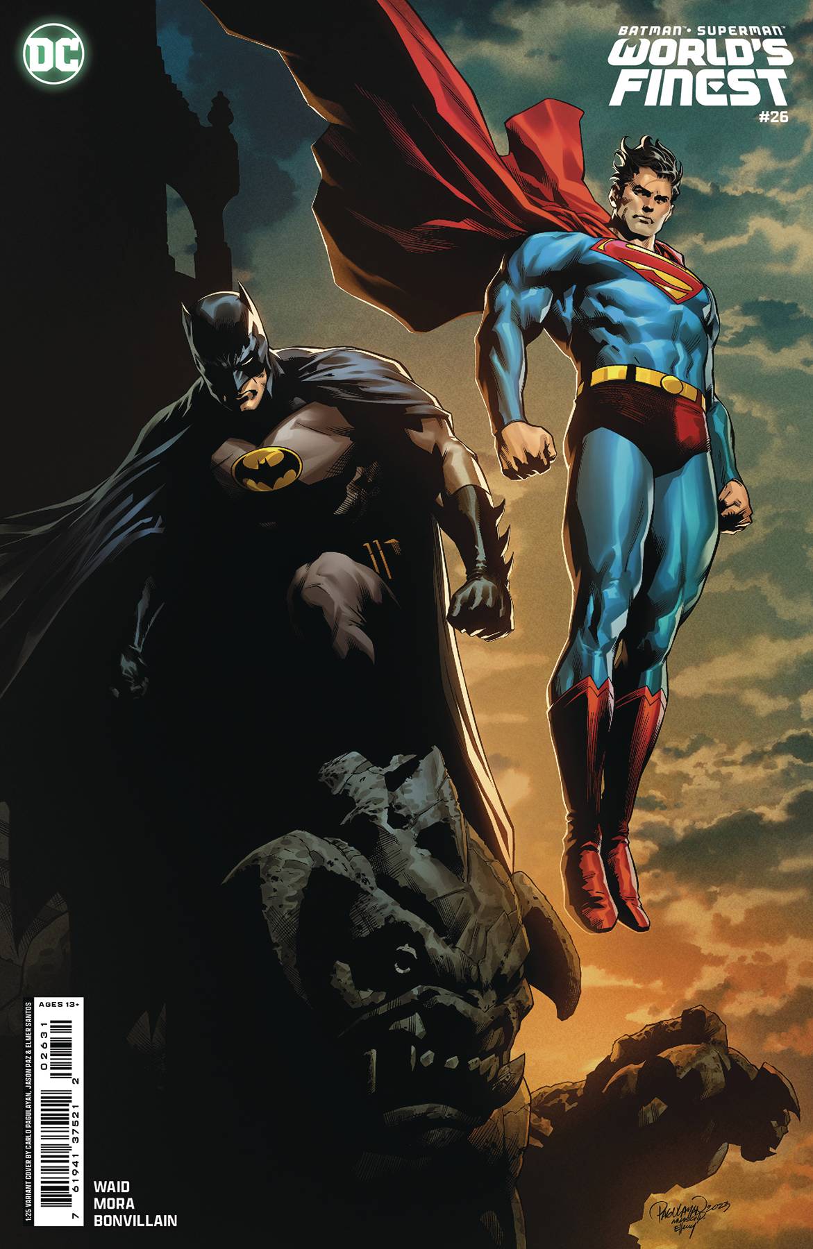 BATMAN SUPERMAN WORLDS FINEST #26 - 1:25 CSV