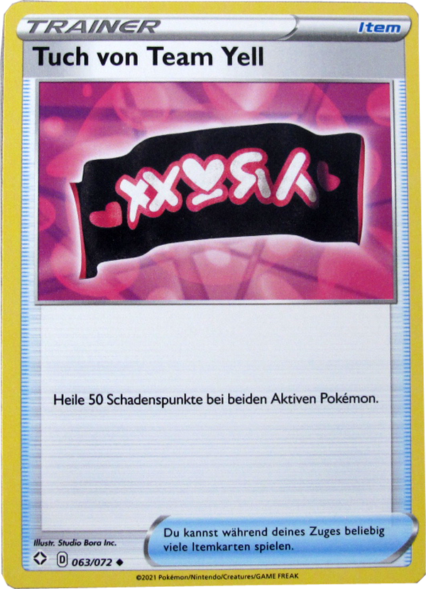 GLSS-063/072 Tuch von Team Yell Uncommon Deutsch