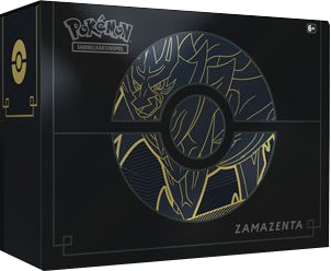 Pokemon Schwert & Schild Top-Trainer-Box-Plus Zamazenta deutsch