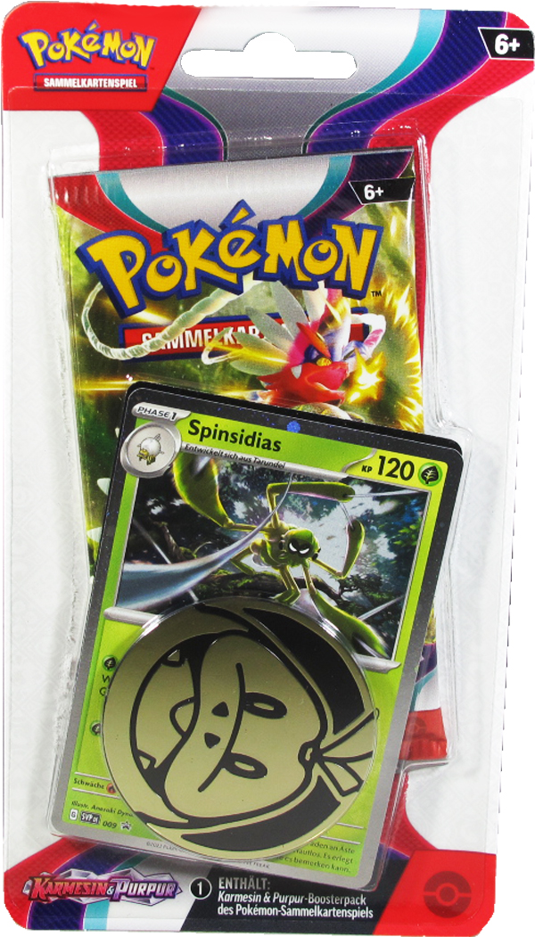 Pokemon Karmesin & Purpur - Spinsidias Blister - deutsch