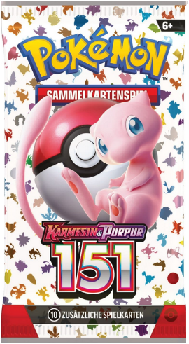 Pokemon Karmesin & Purpur 151 Booster deutsch