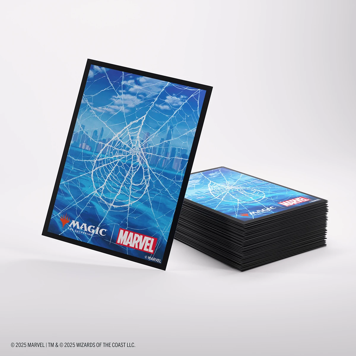 Gamegenic - Magic: The Gathering | Marvel's Spider-Man Premium Art Sleeves - Spiderman Island