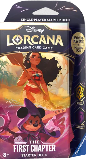 Disney Lorcana Starter Set The First Chapter Vaiana & Micky Mouse deutsch
