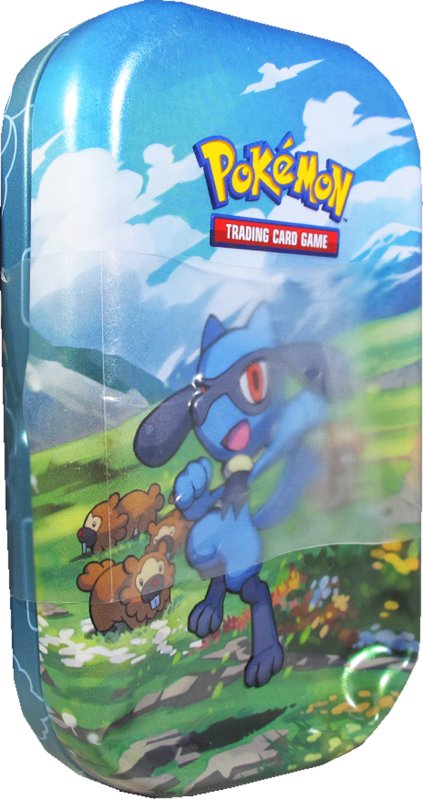 Pokemon Sinnoh-Sterne Mini-Tin Riolu/Bidiza B-Ware deutsch