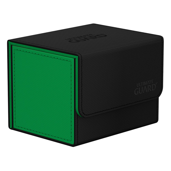 Ultimate Guard - Sidewinder Deck Box 100+ - Xenoskin Black/Green