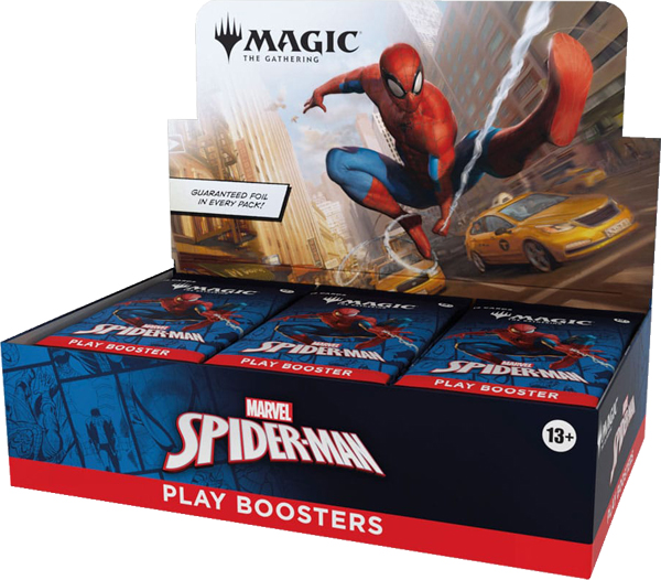 Magic Marvel's Spider-Man Play Booster Display englisch