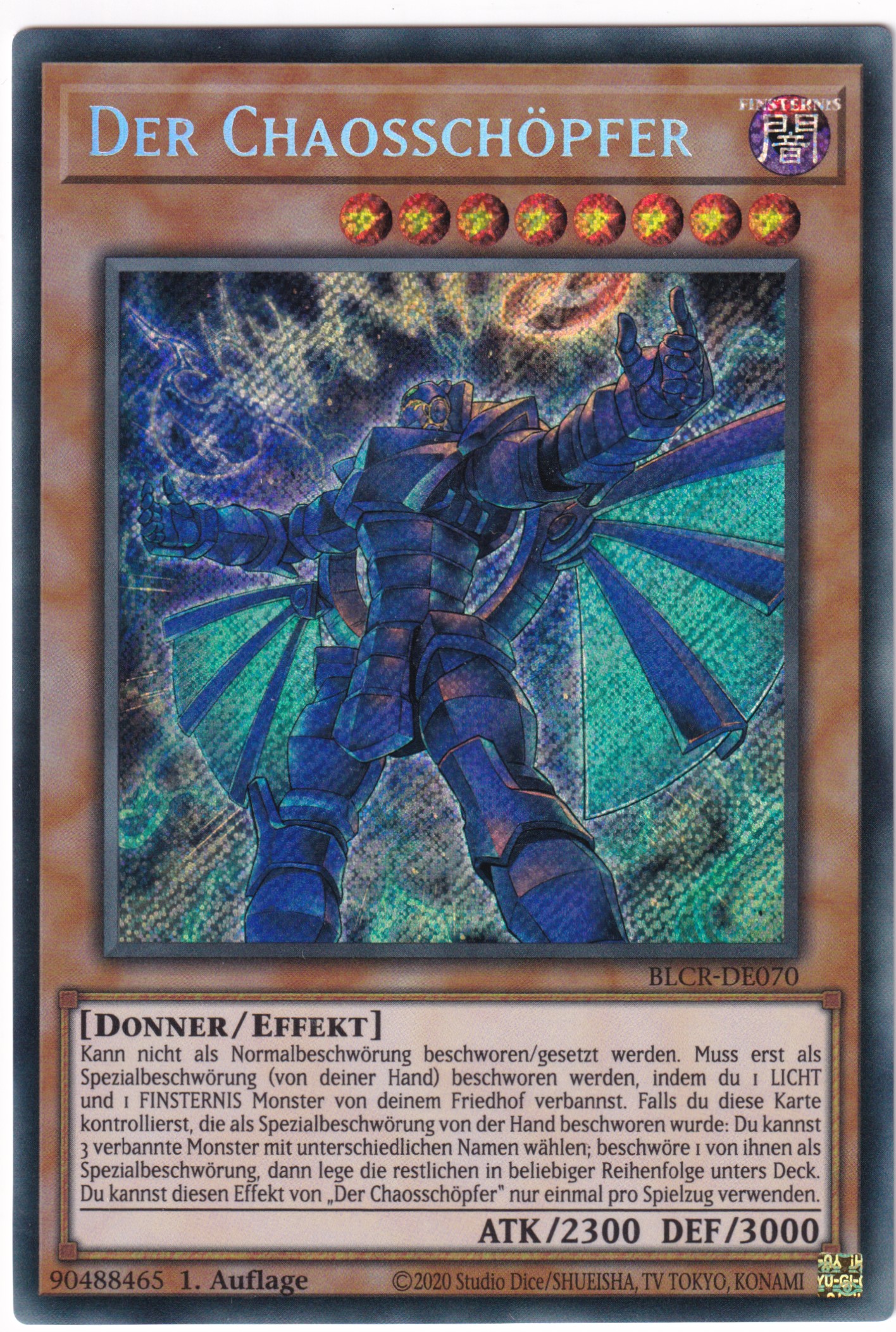Der Chaosschöpfer 070/097 Secret Rare - BoL: Crystal Revenge