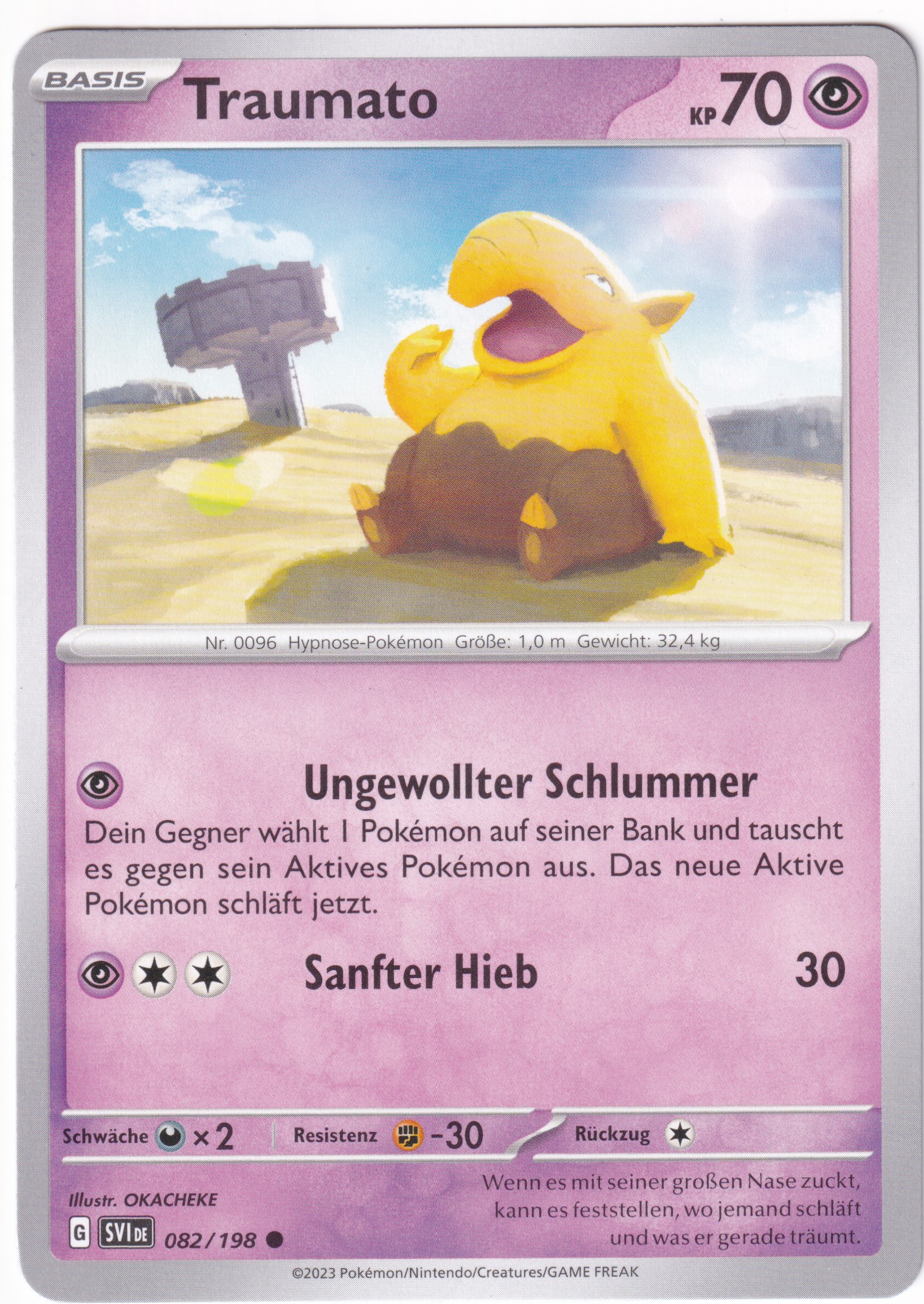 Traumato 082/198 Common - Karmesin & Purpur Deutsch