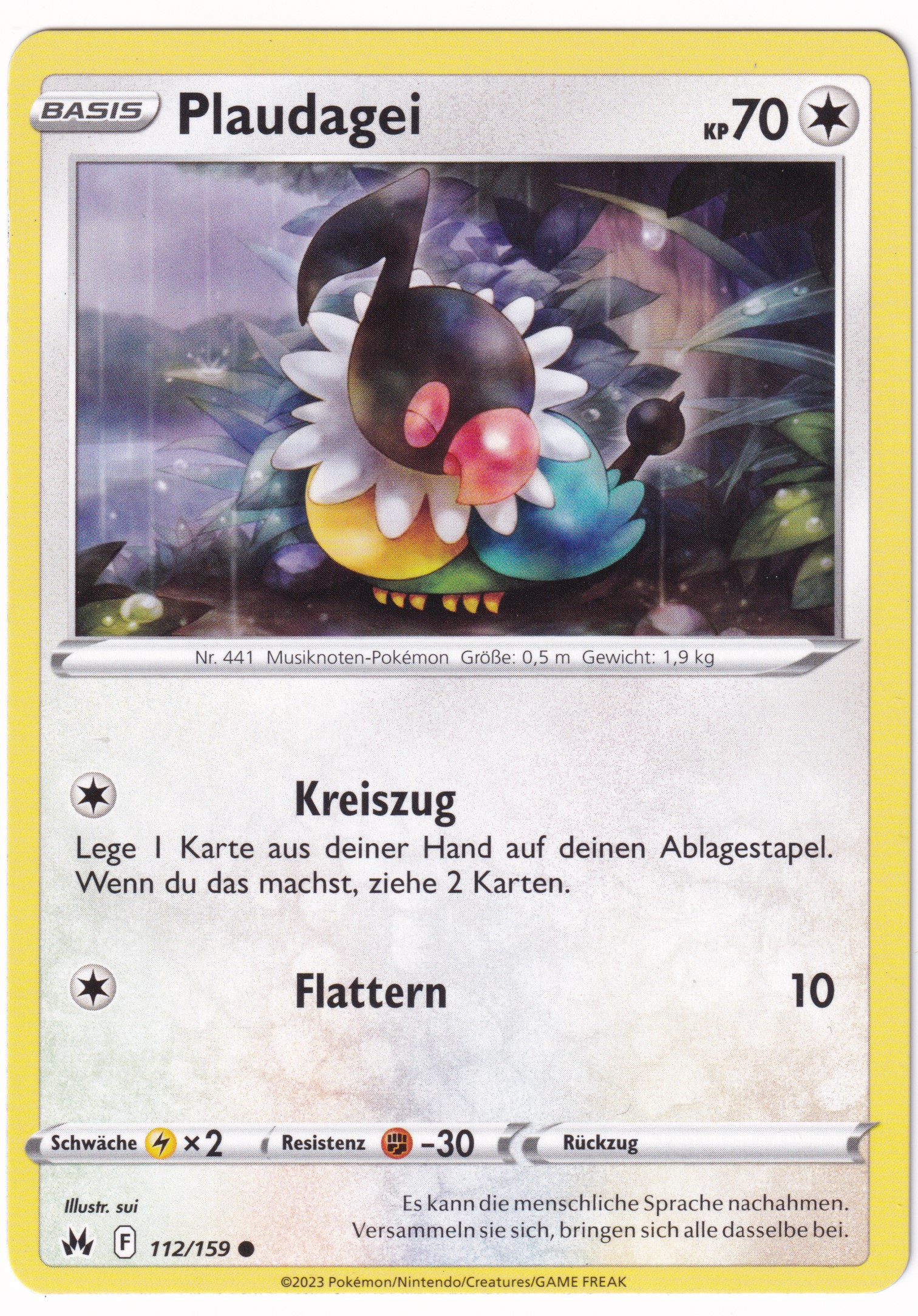 Plaudagei 112/159 Common - Zenit der Könige Deutsch