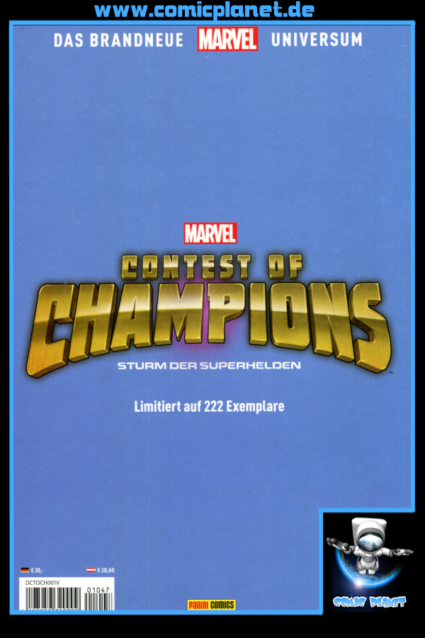 Contest of Champions Band 01 (Variant): Ring frei