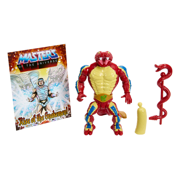 Action Figur - Masters of the Univserse Origins - Rattlor (mit Comic)