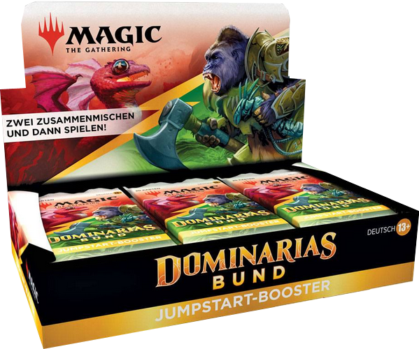 Magic Dominaria Bund Jumpstart Booster Display deutsch