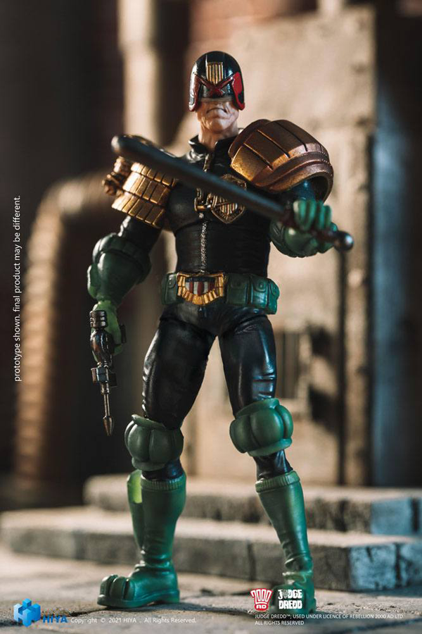 Action Figur - 2000 AD - Exquisite Mini - Judge Dredd